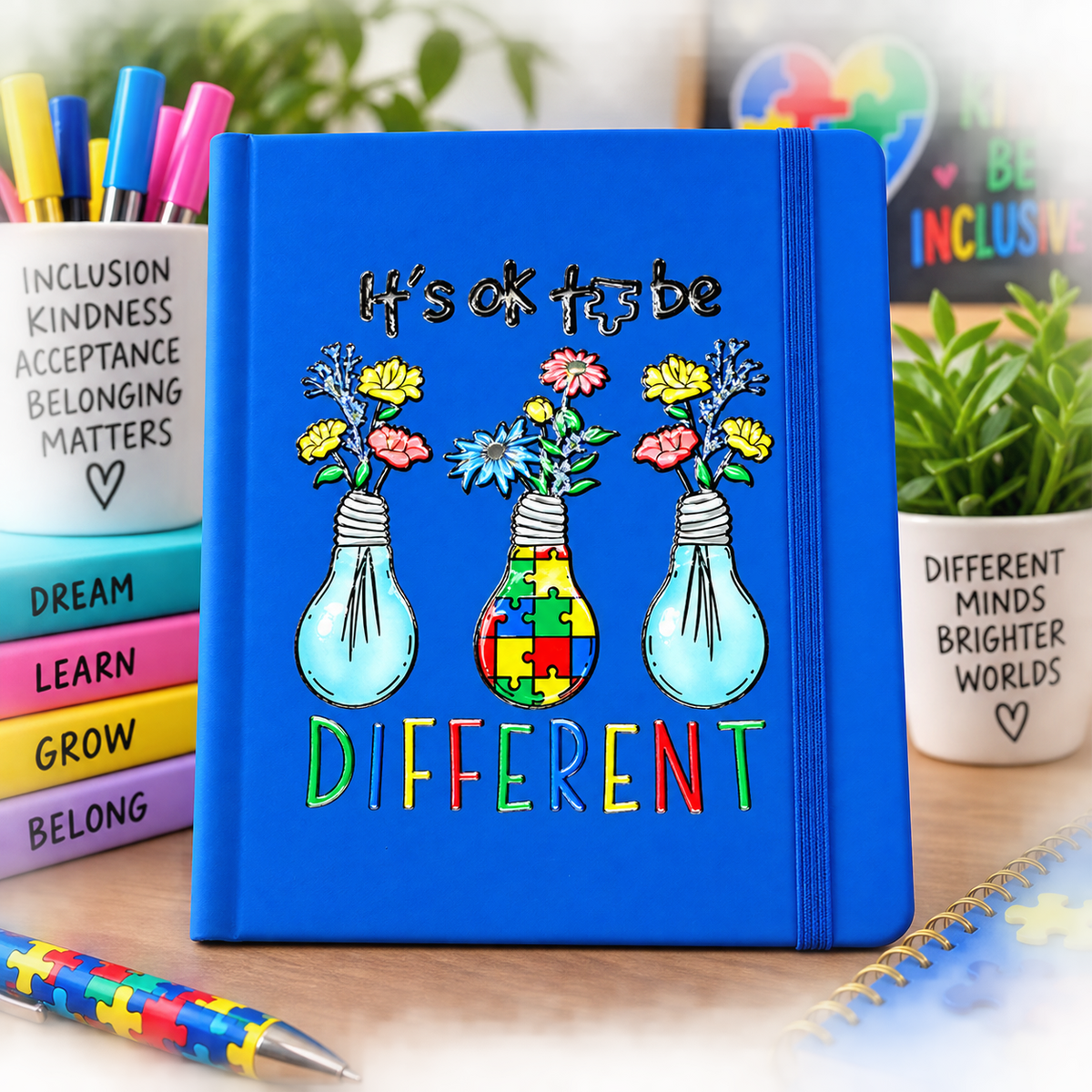 It's OK to Be Different — Small Lined Journal