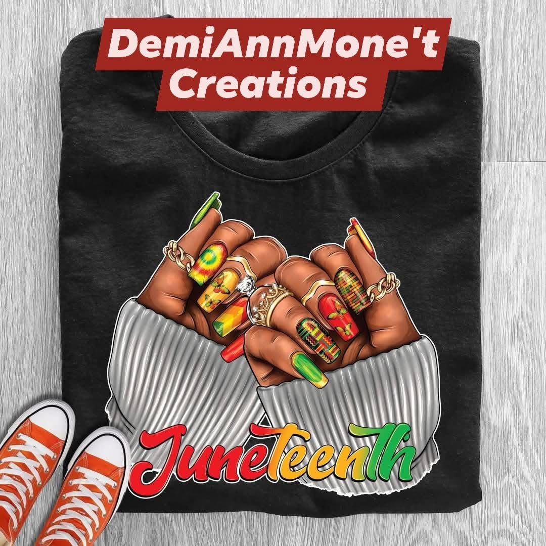 Woman"s  Juneteenth Graphic T