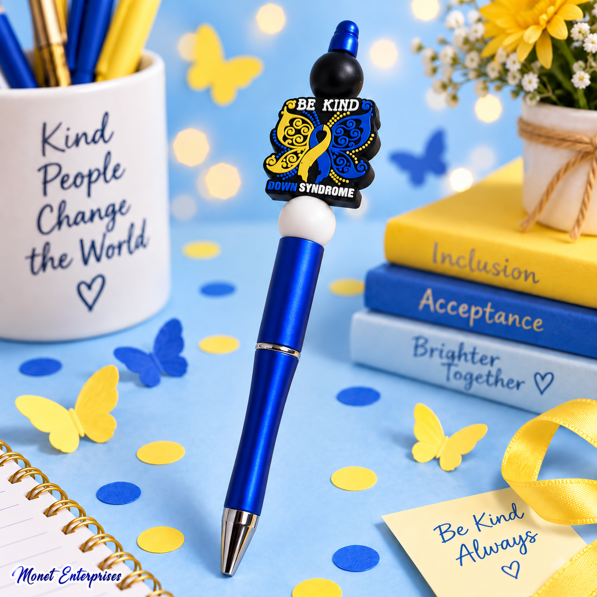 Be Kind Down Syndrome Awareness Pen — Pen Only