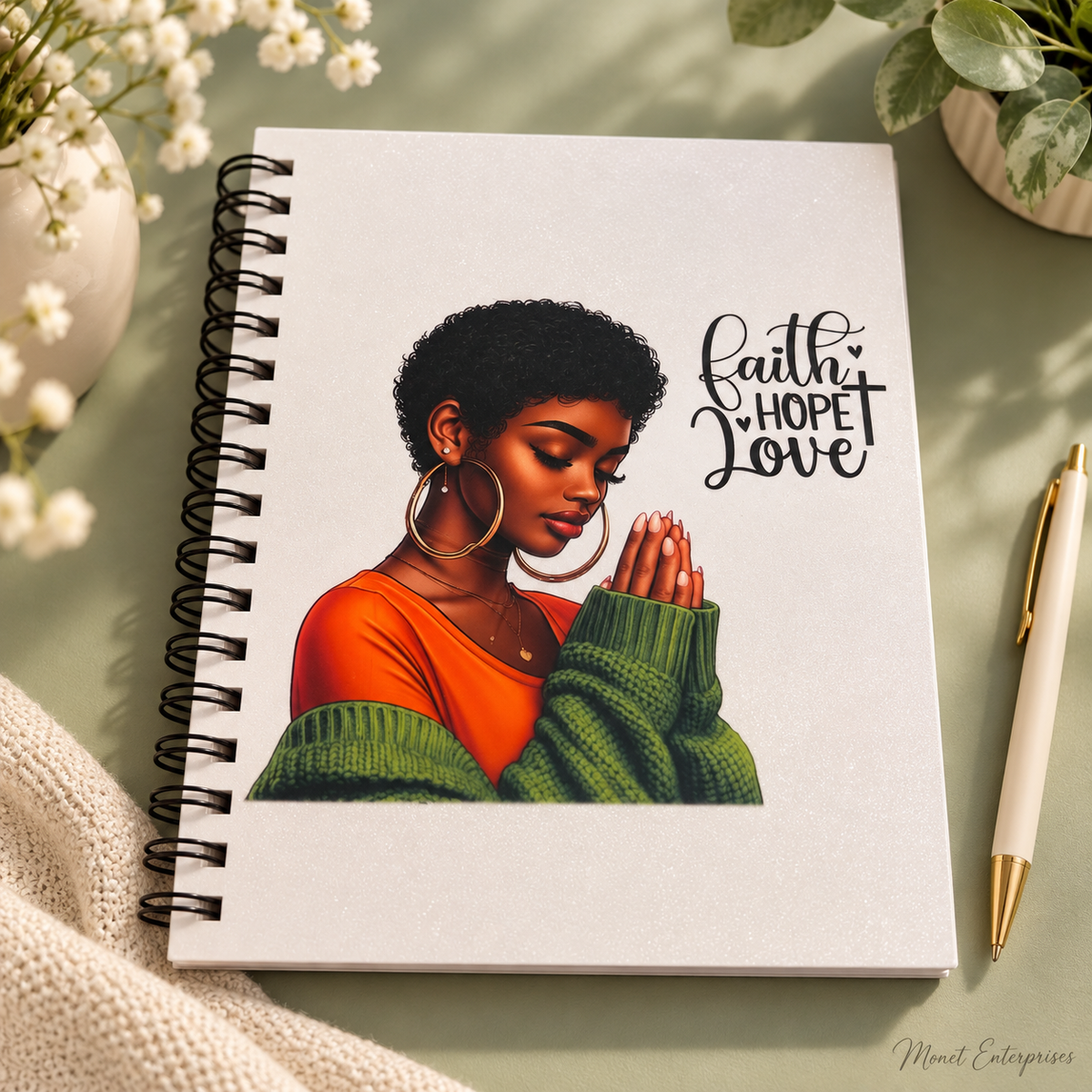Faith Hope Love journal