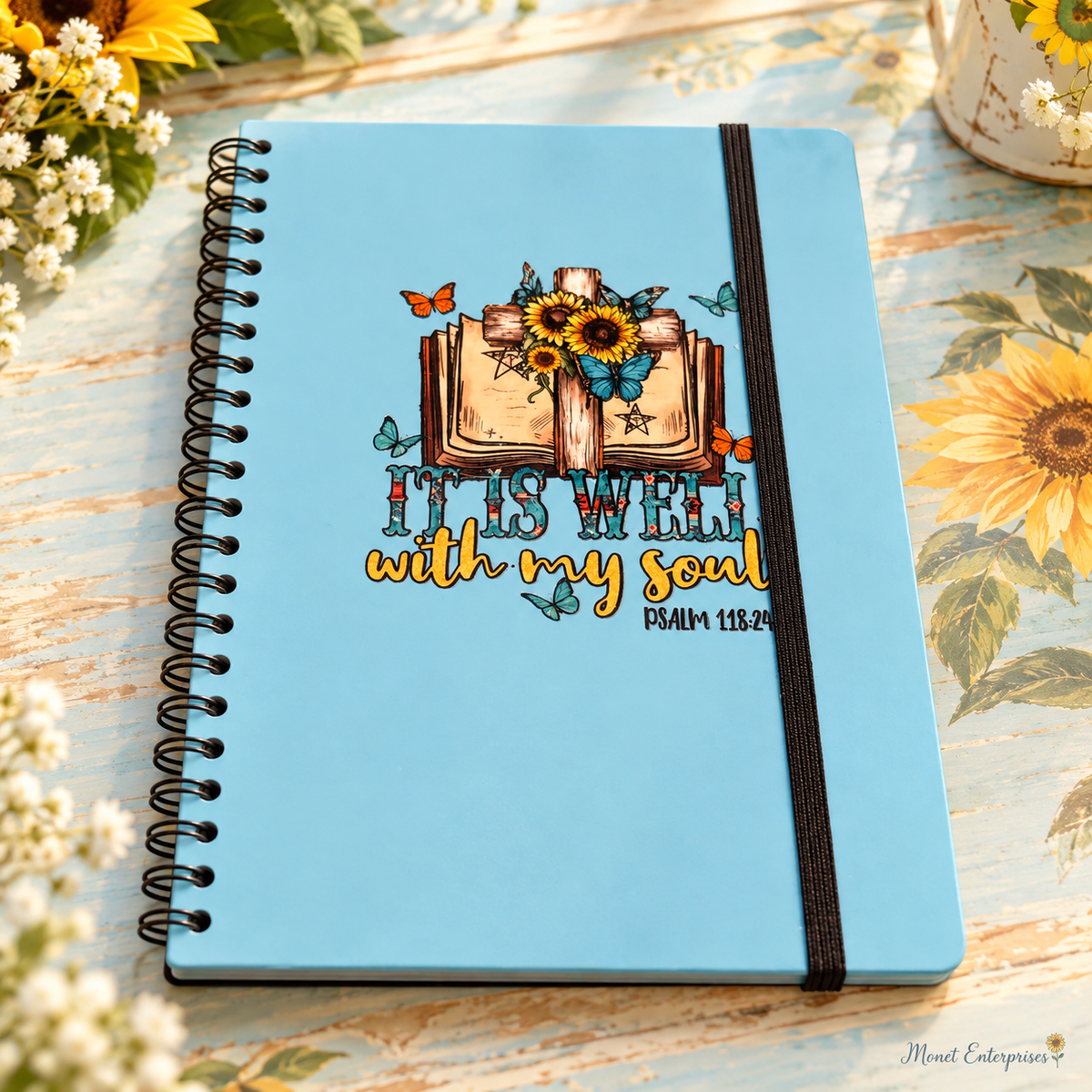 It Is Well With My Soul small lined notebook