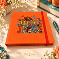 Love Like Jesus — Orange small lined notebook